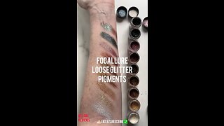 Focallure loose glitter pigments