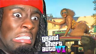 Kai Cenat Reacts To Official GTA 6 Trailer!