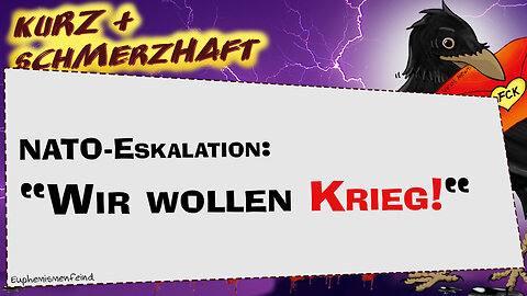NATO-Eskalation: "Wir wollen KRIEG!" | Zur NATO-Aufnahme Finnlands