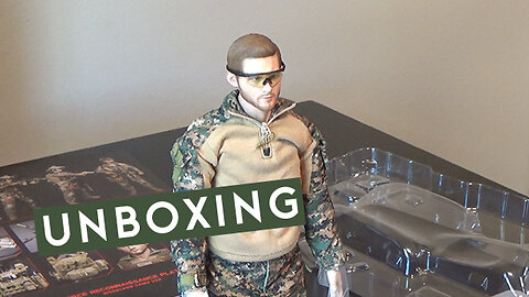 Unboxing the 1/6 DAM Toys 31st Marine Expeditionary Unit Force Reconnaissance Platoon action figure
