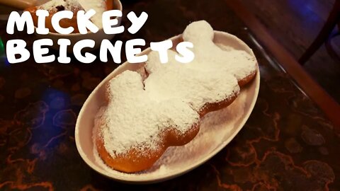 Mickey Beignets Disney World's Port Orleans French Quarter