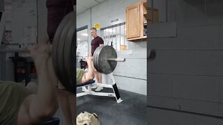 315lbs for reps, 61 years old