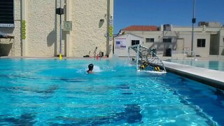 Off Season Solo Water Polo Practice