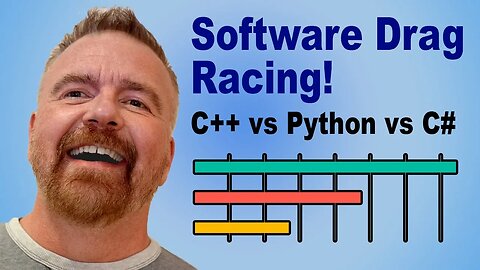 E00: Software Drag Racing: C++ vs C# vs Python - Which Will Win?