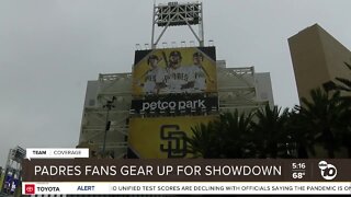 Padres fans gear up for showdown