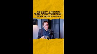 @robertgreeneofficial Being around confident people will infect you their positive energy