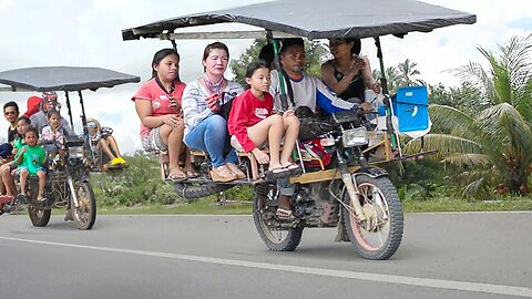 Exploring the Cheapest Transport Bike of Philippines | best free documentary