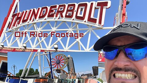 THUNDERBOLT at LUNA PARK in Coney Island, Brooklyn, New York, USA [Off Ride Footage]