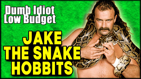 JAKE THE SNAKE HOBBITS | funny voiceover | Wrestling Promos