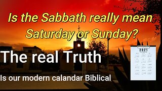 My thoughts on the Sabbath