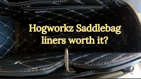 Hogworks Saddlebag Liners for 2022 Indian Chieftain