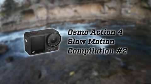 Osmo Action 4 Slow Motion Compilation #2