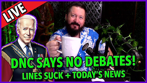 C&N 011 ☕ DNC Says No Primary Debates! 🔥 Say No To Long Lines + News of The Day ☕ 🔥 #dnc