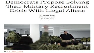 Why Are Democrats Trying to Replace US Soldiers With Illegals