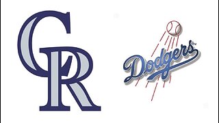 Rockies @ Dodgers. Game 3 of 3. MLB the Show 24.