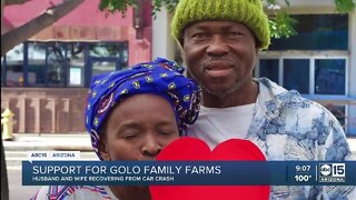 Community rallying around Golo Family Farms owners after hit-and-run crash