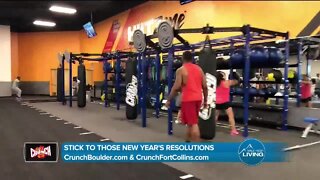 Stick To Your Resolutions // Crunch Fitness