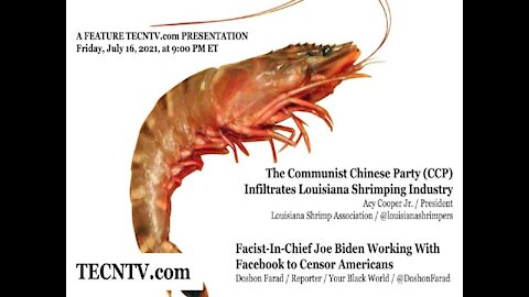 TECNTV.com / Your Weekend BBQ Shrimp Is Imported from CCP China With MRSA SuperBug