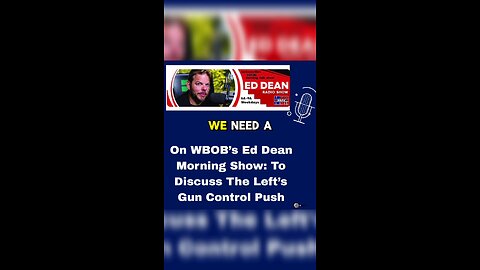 Dr. John Lott appeared on the giant 50,000-watt WBOB’s Ed Dean morning show.