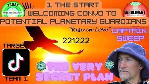 Welcoming Convo to Potential Planetary Guardians