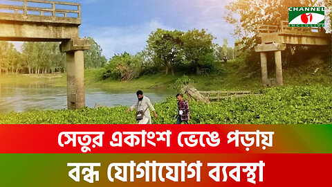 সেতুর একাংশ ভেঙে পড়ায় বন্ধ যোগাযোগ ব্যবস্থা! | Bridge Collapsed | দুর্ভোগে এলাকাবাসী