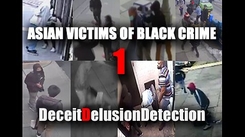 (EP1) ASIAN VICTIMS OF BLACK CRIME-DECEITDELUSIONDETECTION