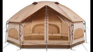 Hub Frame at Its Best: Naturehike MG Hexagonal Yurt Camping Tent