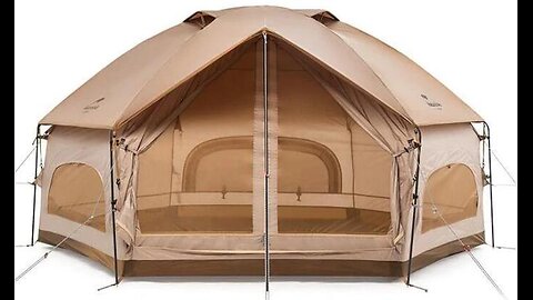 Hub Frame at Its Best: Naturehike MG Hexagonal Yurt Camping Tent