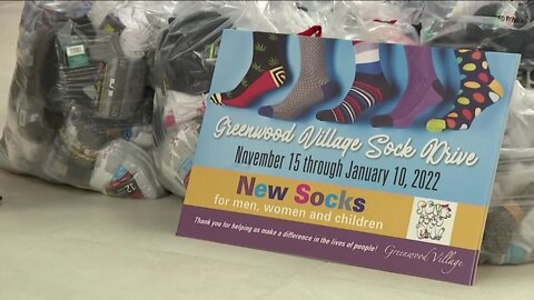 Idea to collect socks from friends turns into national effort to help those in need