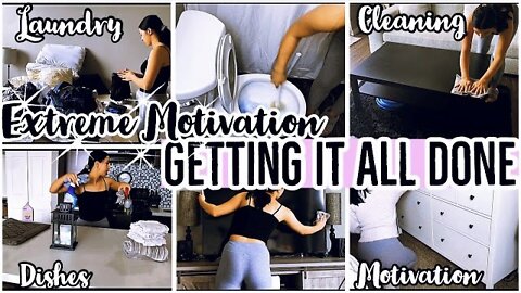 EXTREME CLEANING MOTIVATION | GET IT ALL DONE WITH ME 2021 | SPEED CLEANING MOTIVATION | ez tingz