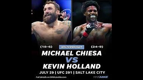 Kevin Holland vs Michael Chiesa | FREE FIGHT | Noche UFCC