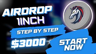 Free crypto airdrop - 1inch - Claim free token