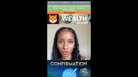 Shiba Inu (SHIB) Wealth Transfer - Jalen Wilson confirmation - Dyani Neves 8/30/22