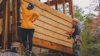 It's Fall Ya'll | Timber Frame Workshop Siding & Woodworking