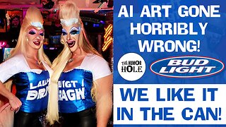 AI Art Gone Horribly Wrong - Bud Light " We Like it in the Can "