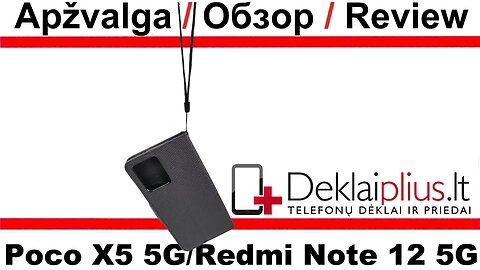 Telone Fancy dėklas su skyreliais Xiaomi Poco X5 5G/Redmi Note 12 5G