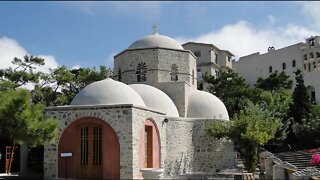 Monastery of Profitis Ilias, Santorini Greece