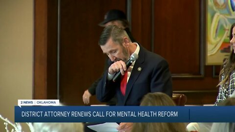 Tulsa County District Attorney renews call for mental health reform
