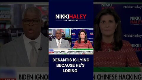DeSantis Is Lying Because He's Losing... #gop #election #politics #news #china #2024elections