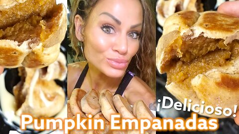 Pumpkin Empanadas the HEALTHY Way (Empanadas de Calabaza)