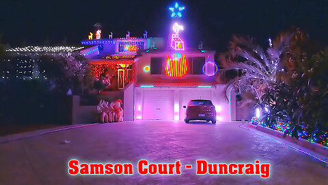 Christmas lights Perth Best Displays Duncraig Samson Court Australia