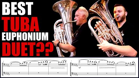 MOST BEAUTIFUL TUBA and EUPHONIUM DUET EVER!!! Do You Agree???