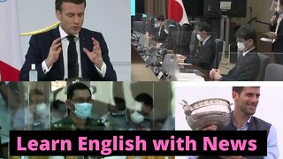 Learn English with News: American English Conversation. Listening English Practice.
