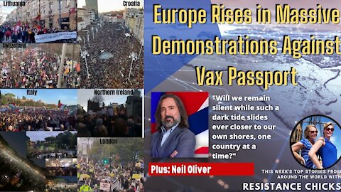 Europe Rises in Massive Demonstrations Against Vax Passport Top World News 11/21/2021