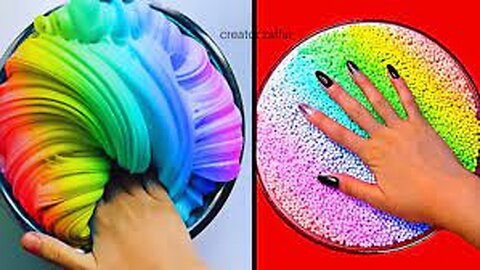 Satisfying Slime ASMAR | Relaxing Slime videos # 1128