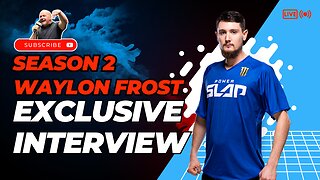 POWER SLAP NEWS PRE SEASON 2 INTERVIEW: Waylon "Ice Cold" Frost #powerslap