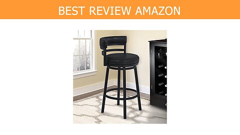 Armen Living LCMABABLBL26 Counter Barstool Review