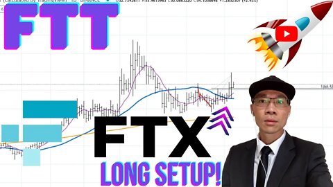 FTX Token (FTT) - Long Technical Setup. Stop Loss Below $60. *Not Financial Advice*