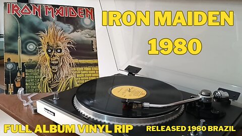 Iron Maiden - 1980 - FULL ALBUM VINYL RIP - Released 1980 - BRAZIL - completo