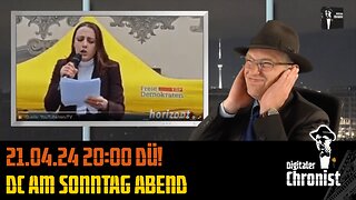 Aufzeichnung vom 21.04.24 Direktübertragung! DC am Sonntag Abend